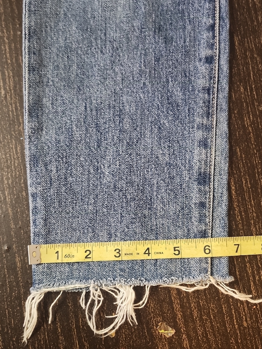 LOVERS + FRIENDS Harper Tapered  DISTRESSED JEANS 28 - Picture 4 of 9